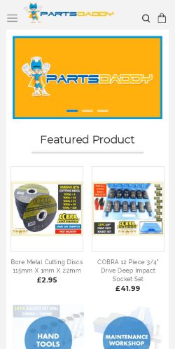 Mobile page screenshot