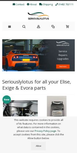 Mobile page screenshot