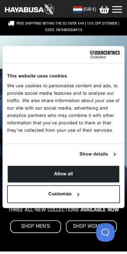 Mobile page screenshot