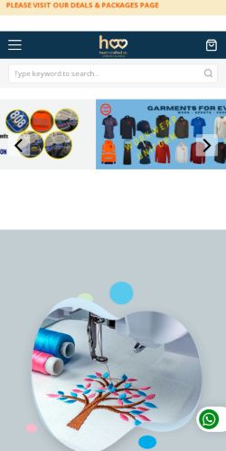 Mobile page screenshot