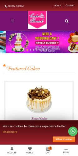 Mobile page screenshot