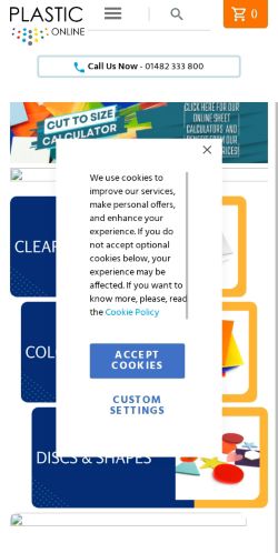 Mobile page screenshot