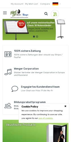 Mobile page screenshot
