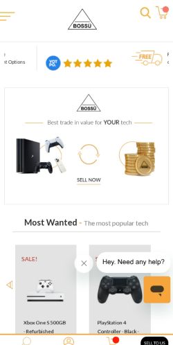 Mobile page screenshot