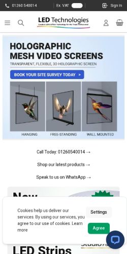 Mobile page screenshot