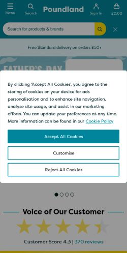 Mobile page screenshot