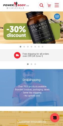 Mobile page screenshot