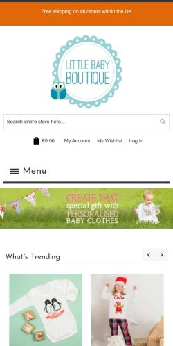 Mobile page screenshot