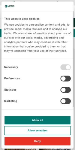 Mobile page screenshot