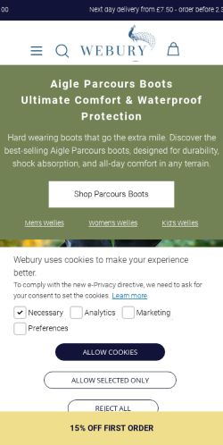 Mobile page screenshot