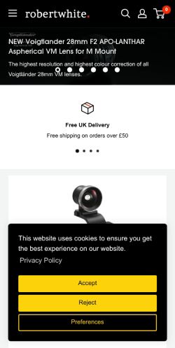 Mobile page screenshot
