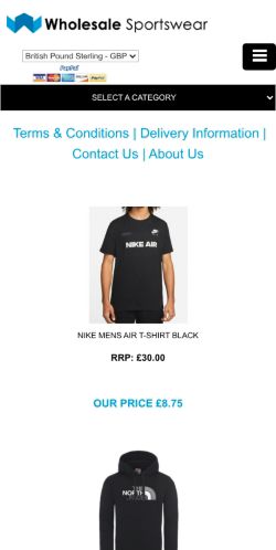 Mobile page screenshot