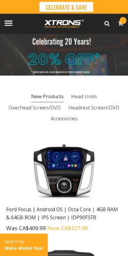 Mobile page screenshot