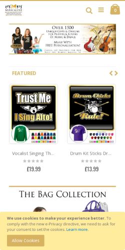 Mobile page screenshot