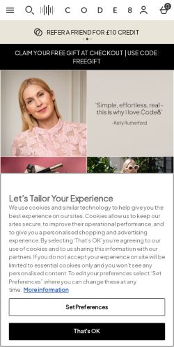Mobile page screenshot