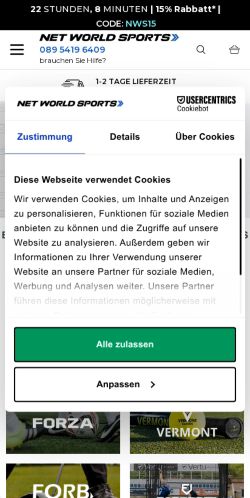 Mobile page screenshot