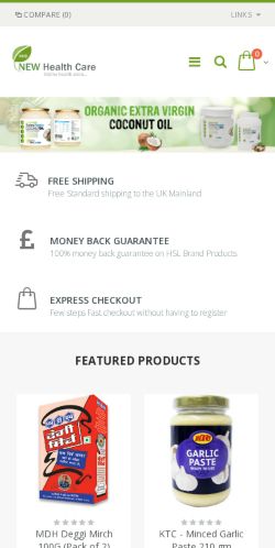 Mobile page screenshot