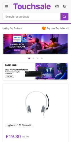 Mobile page screenshot