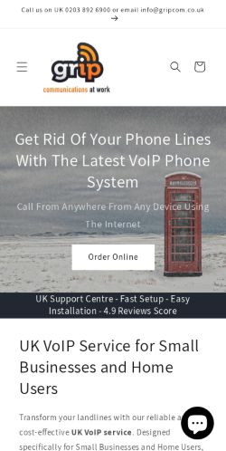 Mobile page screenshot