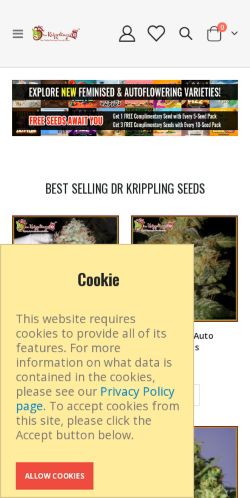Mobile page screenshot