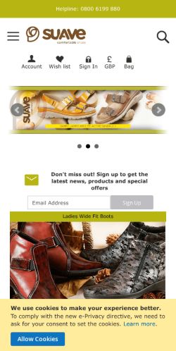 Mobile page screenshot