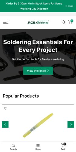 Mobile page screenshot
