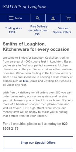 Mobile page screenshot