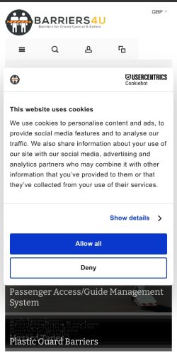 Mobile page screenshot