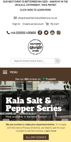 Mobile page screenshot
