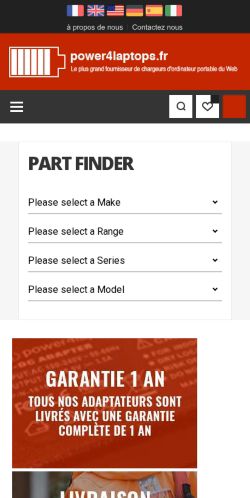 Mobile page screenshot