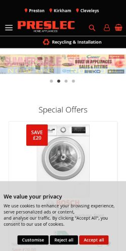 Mobile page screenshot