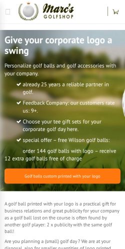 Mobile page screenshot