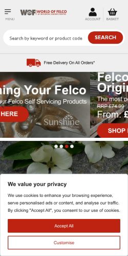 Mobile page screenshot