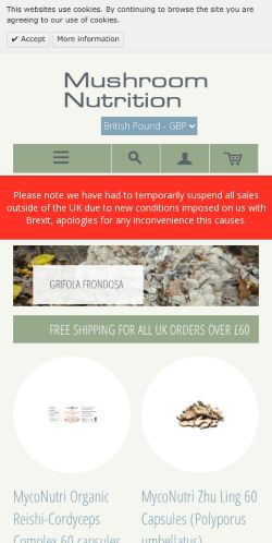 Mobile page screenshot