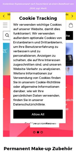 Mobile page screenshot