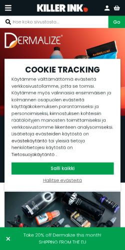 Mobile page screenshot