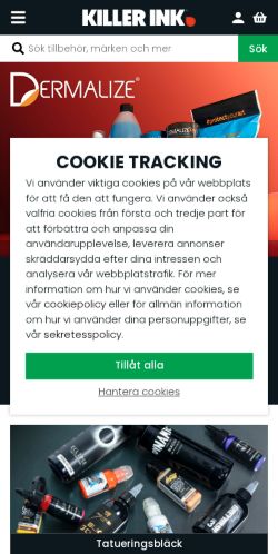 Mobile page screenshot