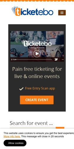 Mobile page screenshot