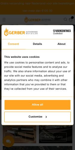 Mobile page screenshot
