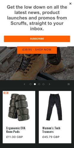 Mobile page screenshot