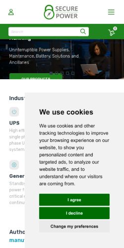 Mobile page screenshot