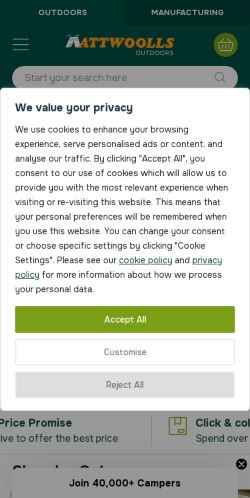Mobile page screenshot