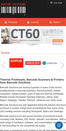 Mobile page screenshot