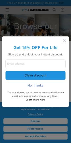 Mobile page screenshot