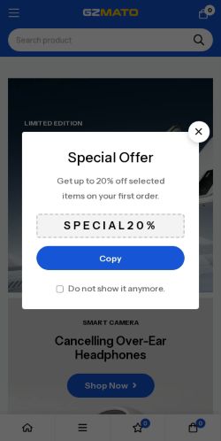 Mobile page screenshot