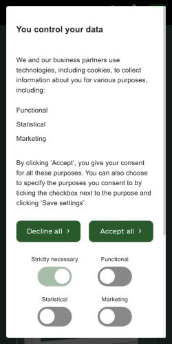 Mobile page screenshot