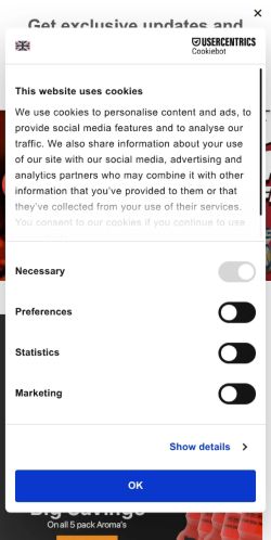 Mobile page screenshot