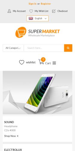 Mobile page screenshot
