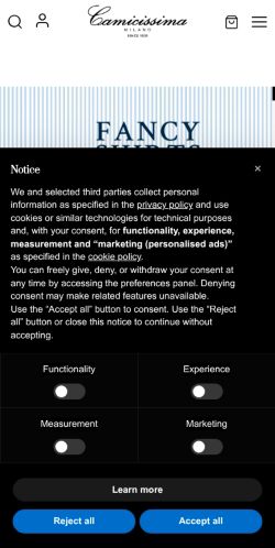 Mobile page screenshot