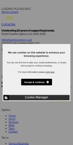 Mobile page screenshot
